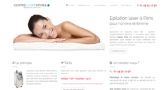 Desktop Screenshot of centrelasermedical.com